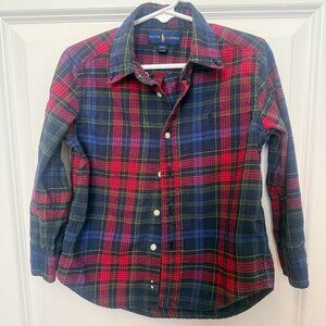 Boys Polo Ralph Lauren Long Sleeved Button Down 4T